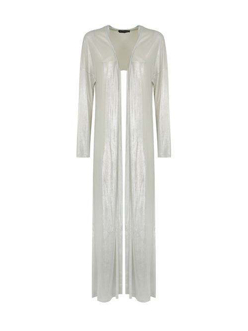 Kimono Melite in jersey laminato Argento MVP Wardrobe | H330 4789M801